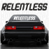 RELENTLESS - naklejka